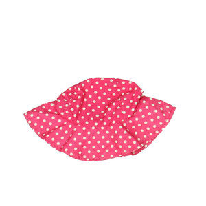 Unknown Girls Pink | White |} Polka dots Sun Hat size: 0-12 Months